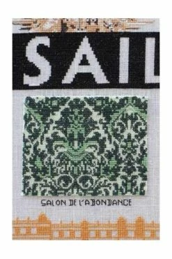 Kit De Point De Croix Château De Versailles -artisanat Soldes Magasin kit de point de croix chateau de versailles 4