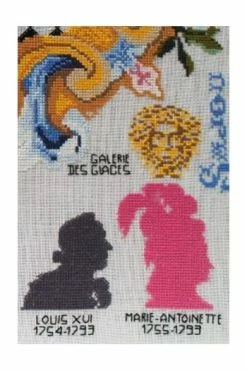 Kit De Point De Croix Château De Versailles -artisanat Soldes Magasin kit de point de croix chateau de versailles 6