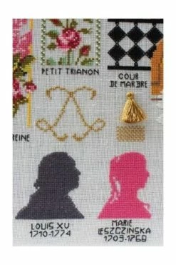 Kit De Point De Croix Château De Versailles -artisanat Soldes Magasin kit de point de croix chateau de versailles 7
