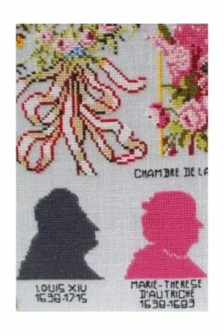 Kit De Point De Croix Château De Versailles -artisanat Soldes Magasin kit de point de croix chateau de versailles 8