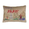 Kit De Point De Croix Coussin Paris - Aïda