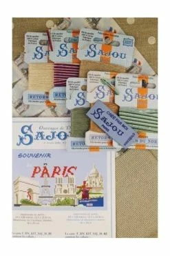 Kit De Point De Croix Coussin Paris - Aïda 8 Kit De Point De Croix Coussin Paris - Aïda -artisanat Soldes Magasin kit de point de croix coussin paris aida 2