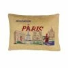 Kit De Point De Croix Coussin Paris - Lin