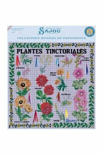 Kit De Point De Croix Fleur Dahlia 3 Kit De Point De Croix Fleur Dahlia – Image 3