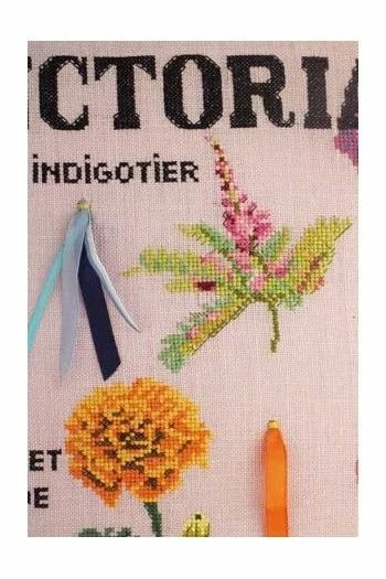 Kit De Point De Croix Fleur Iris 6 Kit De Point De Croix Fleur Iris – Image 6