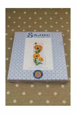 Kit De Point De Croix Fleur Pavot -artisanat Soldes Magasin kit de point de croix fleur pavot 7