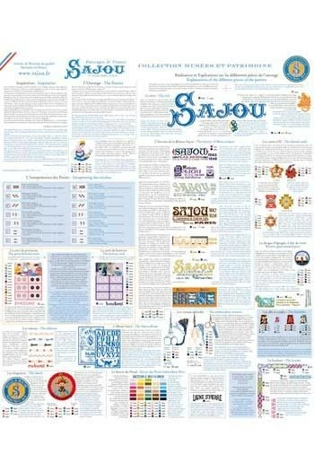 Kit De Point De Croix Histoire Mercerie Sajou 4 Kit De Point De Croix Histoire Mercerie Sajou – Image 4