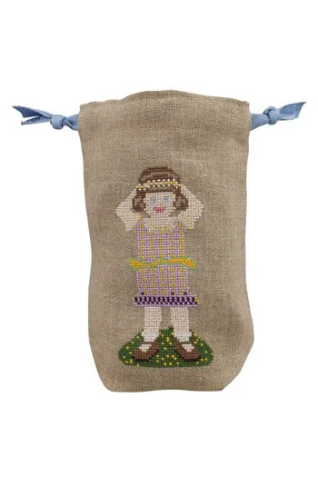 Kit De Point De Croix Petite Fille Sajou Balsamie 1 Kit De Point De Croix Petite Fille Sajou Balsamie