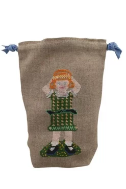 Kit De Point De Croix Petite Fille Sajou Marie