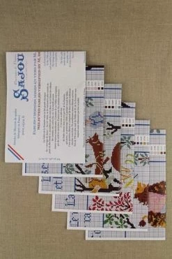 Kit De Point De Croix Plaid Fables De La Fontaine 14 Kit De Point De Croix Plaid Fables De La Fontaine -artisanat Soldes Magasin kit de point de croix plaid fables de la fontaine 4