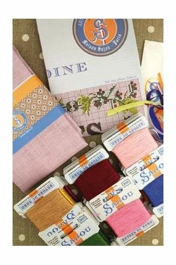 Kit De Point De Croix Plantes Tinctoriales 6 Kit De Point De Croix Plantes Tinctoriales – Image 6