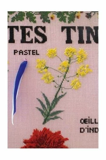 Kit De Point De Croix Plantes Tinctoriales 11 Kit De Point De Croix Plantes Tinctoriales – Image 11