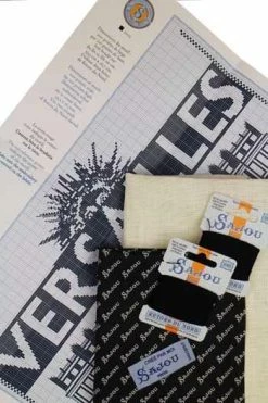 Kit De Point De Croix Silhouette De Versailles 12 Kit De Point De Croix Silhouette De Versailles -artisanat Soldes Magasin kit de point de croix silhouette de versailles 5