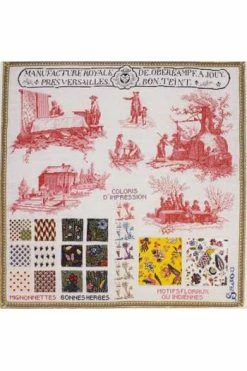 Kit De Point De Croix Toiles De Jouy Historiques