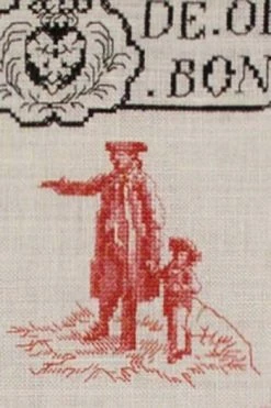 Kit De Point De Croix Toiles De Jouy Historiques -artisanat Soldes Magasin kit de point de croix toiles de jouy historiques 6