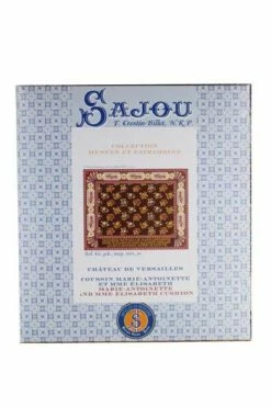 Kit Grand Coussin Tapisserie Marie Antoinette -artisanat Soldes Magasin kit grand coussin tapisserie marie antoinette 4