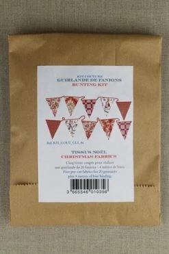 Kit Guirlande De Fanions Rouges -artisanat Soldes Magasin kit guirlande de fanions rouges 1