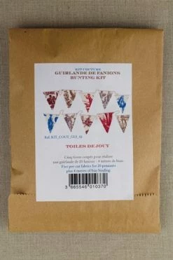 Kit Guirlande De Fanions Toiles De Jouy 5 Kit Guirlande De Fanions Toiles De Jouy -artisanat Soldes Magasin kit guirlande de fanions toiles de jouy 1