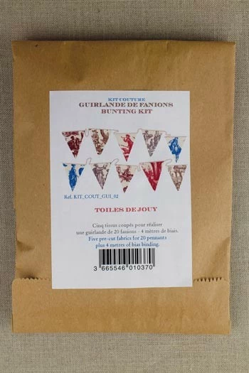 Kit Guirlande De Fanions Toiles De Jouy 3 Kit Guirlande De Fanions Toiles De Jouy – Image 3