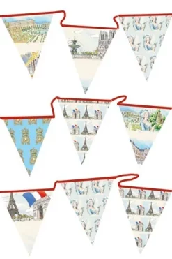 Kit Guirlande De Fanions Vive La France !