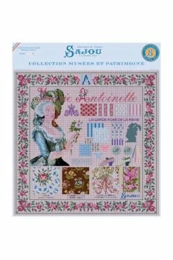 Kit Petit Coussin Marie Antoinette Trianon 10 Kit Petit Coussin Marie Antoinette Trianon -artisanat Soldes Magasin kit petit coussin marie antoinette trianon 2