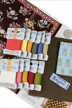 Kit Petit Coussin Tapisserie Marie Antoinette -artisanat Soldes Magasin kit petit coussin tapisserie marie antoinette 5