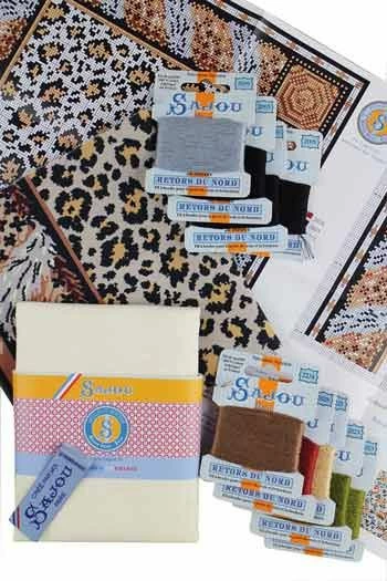 Kit Point Croix Coussin Tapis De L'Empereur 7 Kit Point Croix Coussin Tapis De L'Empereur – Image 7