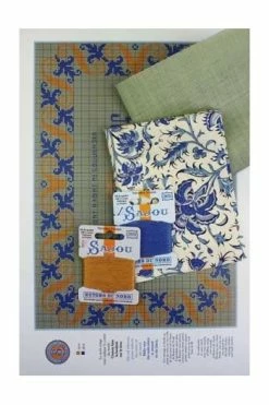 Kit Point De Croix Armoiries Des Briçonnet -artisanat Soldes Magasin kit point de croix armoiries des briconnet 2