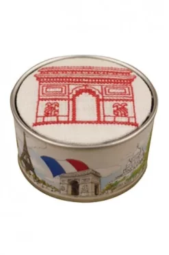 Kit Point De Croix Boîte à Arc De Triomphe écru
