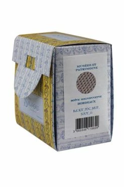 Kit Point De Croix Boîte Mignonnette Bordeaux -artisanat Soldes Magasin kit point de croix boite mignonnette bordeaux 3