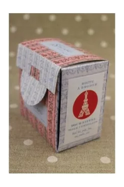 Kit Point De Croix Boîte Tour Eiffel Rouge 10 Kit Point De Croix Boîte Tour Eiffel Rouge -artisanat Soldes Magasin kit point de croix boite tour eiffel rouge 4