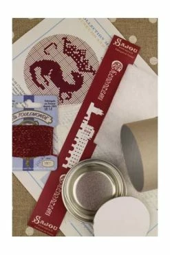 KIt Point De Croix Claude De France Blanc/TK 9 KIt Point De Croix Claude De France Blanc/TK -artisanat Soldes Magasin kit point de croix claude de france blanc tk 2