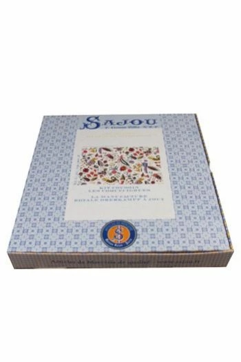 Kit Point De Croix - Coussin Indienne Coquecigrues 4 Kit Point De Croix - Coussin Indienne Coquecigrues – Image 4