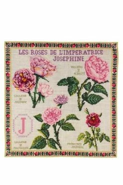 Kit Point De Croix Coussin Roses De Joséphine 12 Kit Point De Croix Coussin Roses De Joséphine -artisanat Soldes Magasin kit point de croix coussin roses de josephine 1