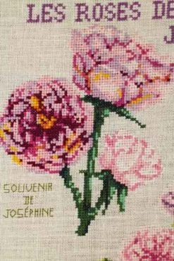 Kit Point De Croix Coussin Roses De Joséphine 13 Kit Point De Croix Coussin Roses De Joséphine -artisanat Soldes Magasin kit point de croix coussin roses de josephine 2