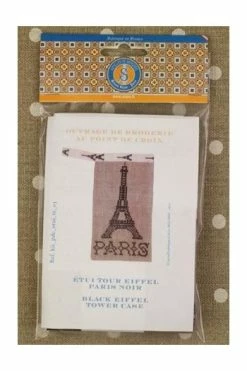 Kit Point De Croix étui Tour Eiffel Noire 10 Kit Point De Croix étui Tour Eiffel Noire -artisanat Soldes Magasin kit point de croix etui tour eiffel noire 2