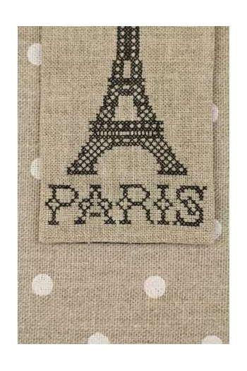 Kit Point De Croix étui Tour Eiffel Noire 6 Kit Point De Croix étui Tour Eiffel Noire – Image 6