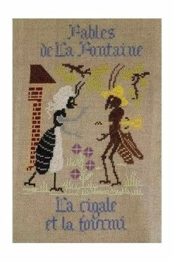 Kit Point De Croix Fables De La Fontaine épisode 1 13 Kit Point De Croix Fables De La Fontaine épisode 1 -artisanat Soldes Magasin kit point de croix fables de la fontaine episode 1 2