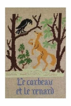 Kit Point De Croix Fables De La Fontaine épisode 1 14 Kit Point De Croix Fables De La Fontaine épisode 1 -artisanat Soldes Magasin kit point de croix fables de la fontaine episode 1 3