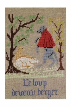 Kit Point De Croix Fables De La Fontaine épisode 1 15 Kit Point De Croix Fables De La Fontaine épisode 1 -artisanat Soldes Magasin kit point de croix fables de la fontaine episode 1 4