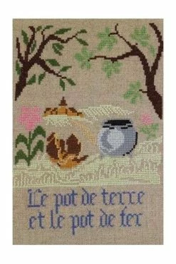 Kit Point De Croix Fables De La Fontaine épisode 1 16 Kit Point De Croix Fables De La Fontaine épisode 1 -artisanat Soldes Magasin kit point de croix fables de la fontaine episode 1 5