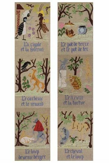 Kit Point De Croix Fables De La Fontaine épisode 1 1 Kit Point De Croix Fables De La Fontaine épisode 1