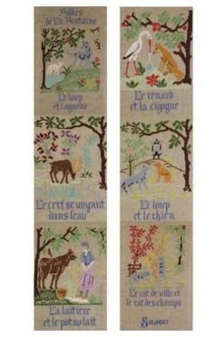 Kit Point De Croix Fables De La Fontaine épisode 2