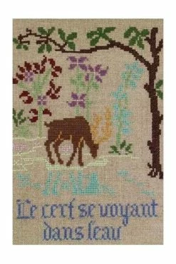 Kit Point De Croix Fables De La Fontaine épisode 2 -artisanat Soldes Magasin kit point de croix fables de la fontaine episode 2 3