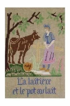 Kit Point De Croix Fables De La Fontaine épisode 2 -artisanat Soldes Magasin kit point de croix fables de la fontaine episode 2 4