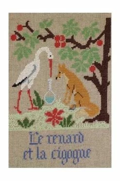 Kit Point De Croix Fables De La Fontaine épisode 2 -artisanat Soldes Magasin kit point de croix fables de la fontaine episode 2 5