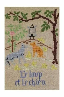 Kit Point De Croix Fables De La Fontaine épisode 2 -artisanat Soldes Magasin kit point de croix fables de la fontaine episode 2 6