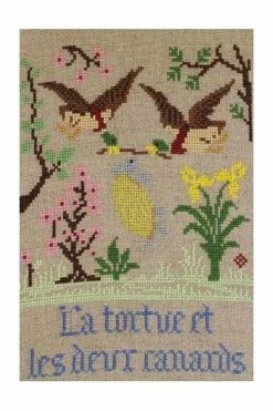 Kit Point De Croix Fables De La Fontaine épisode 3 -artisanat Soldes Magasin kit point de croix fables de la fontaine episode 3 3