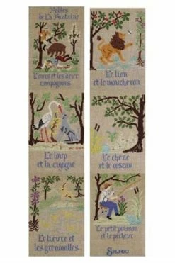 Kit Point De Croix Fables De La Fontaine épisode 4