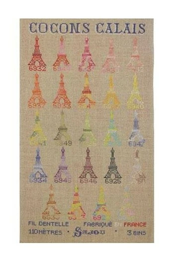 Kit Point De Croix Fil Broderie Tonkin 7 Kit Point De Croix Fil Broderie Tonkin – Image 7